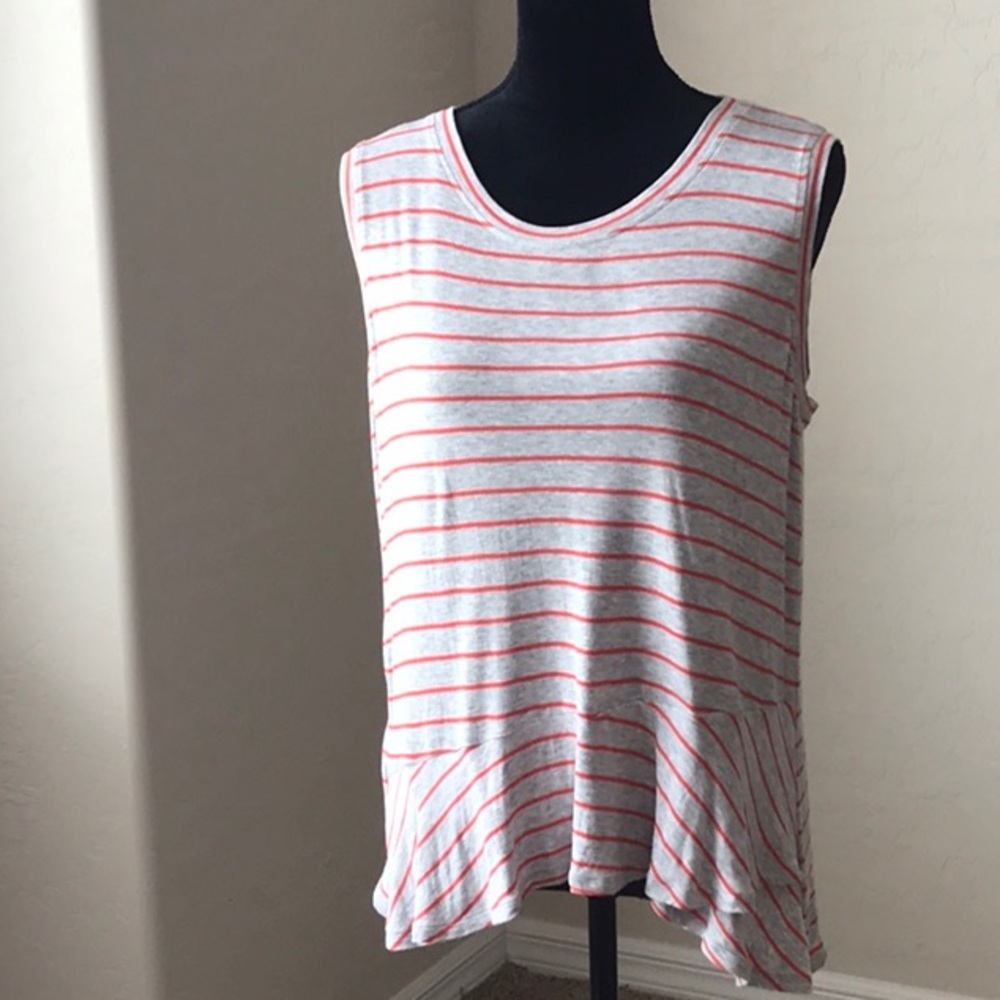 Cabi Ruffle Tank🍀🍀🍀